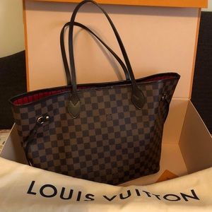❤️ Louis Vuitton Neverfull MM in Damier Ebene